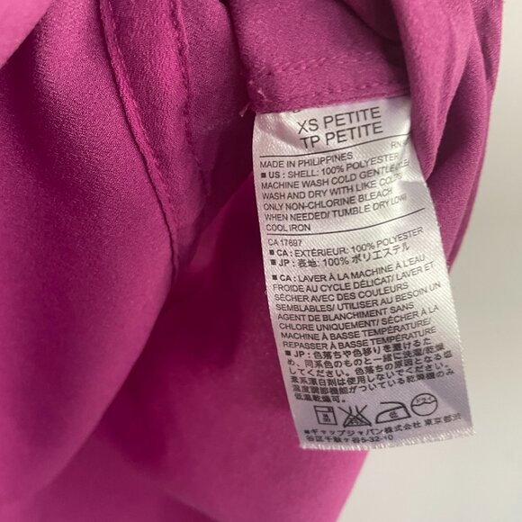 Banana Republic Purple Top | XS Petite - Picture 4 of 5